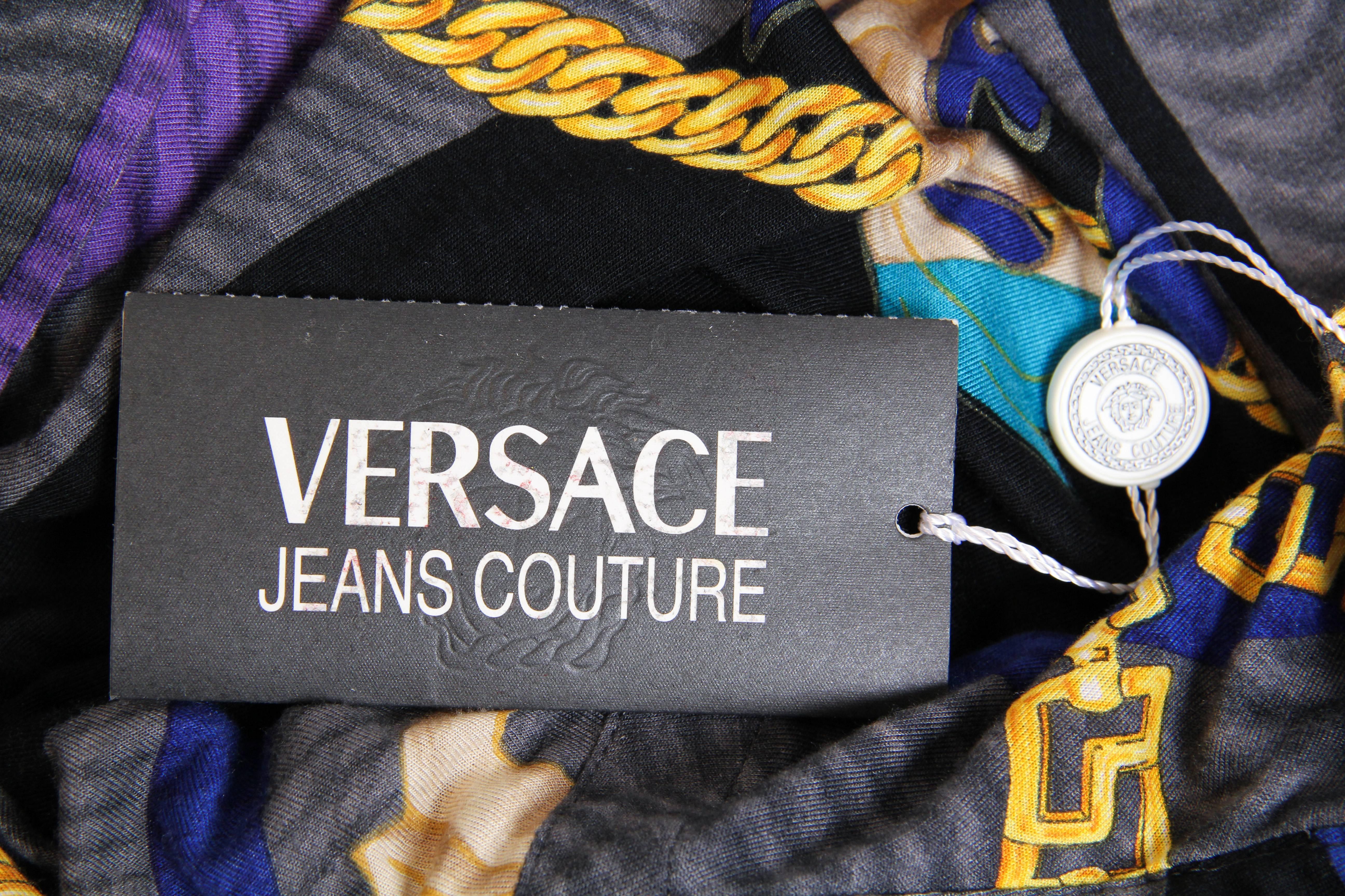 Gianni Versace Printed Jersey Shirt 4