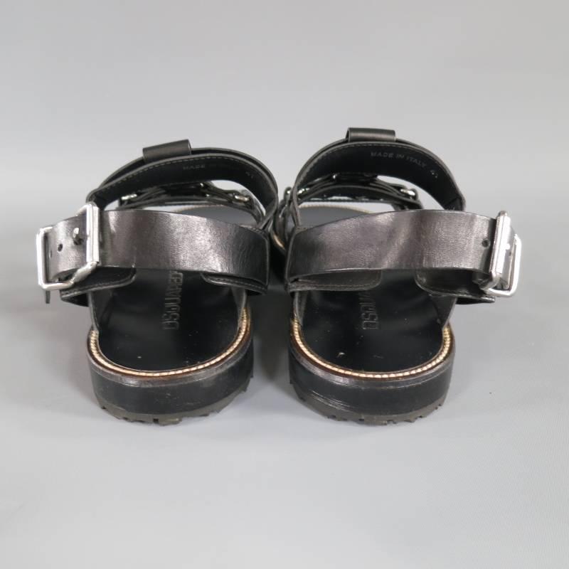 leather gladiator sandals