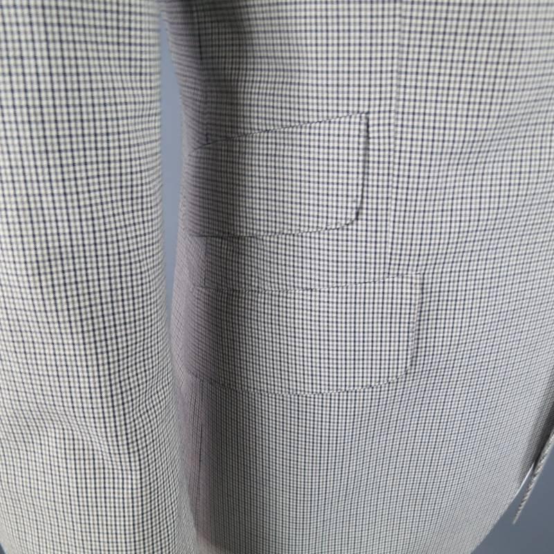 Paul Smith Men's Wool Gray Sport Coat, 40 Regular  1