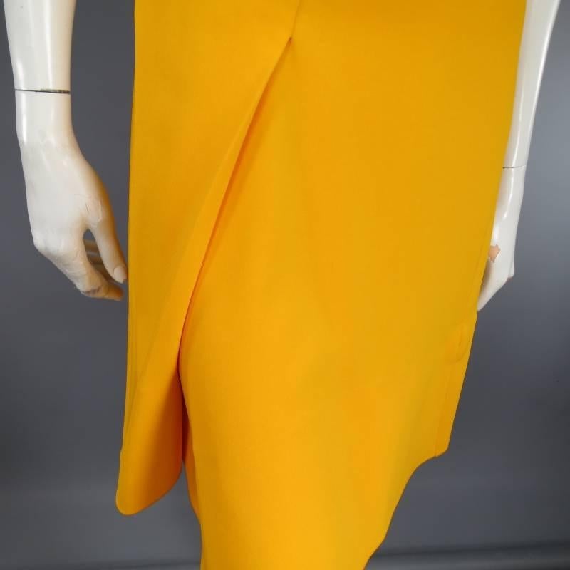 Men's REED KRAKOFF Size 8 Orange Cotton / Elastane Dress
