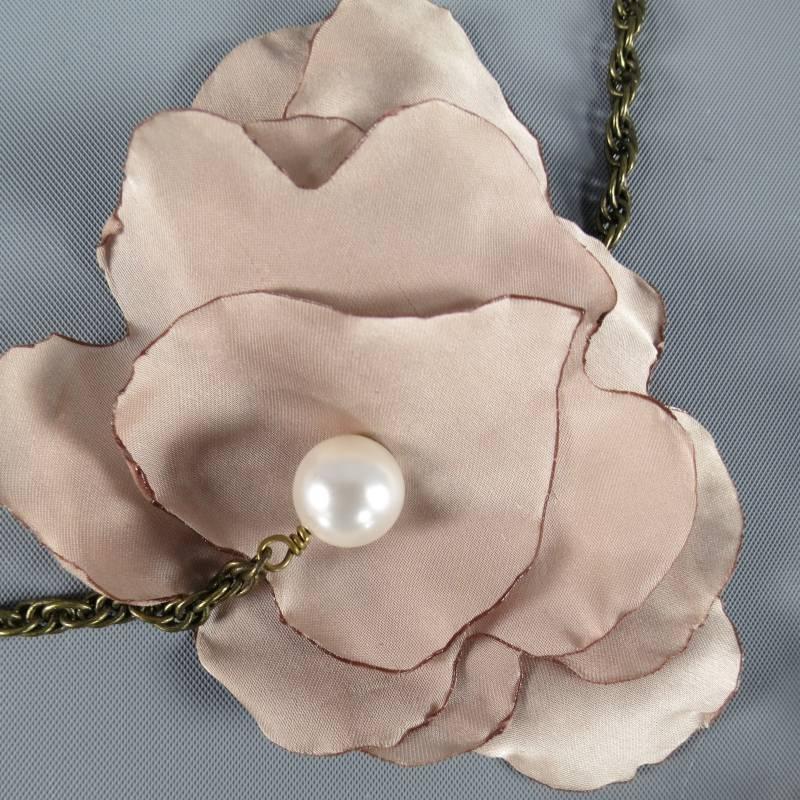 fake flower necklace