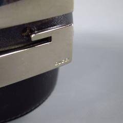 GUCCI Black Leather Belt