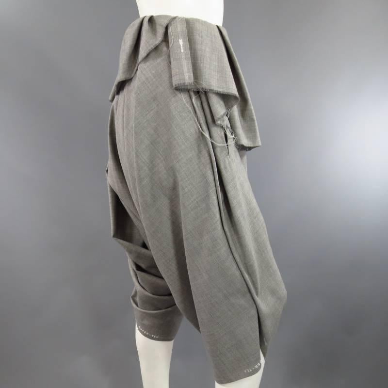 grey slouch pants