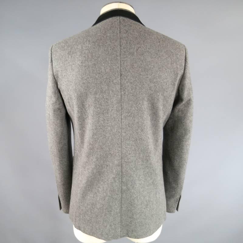 FIFTH AVENUE SHOE REPAIR Size 36 S Men's Gray Wool Sports Coat 3