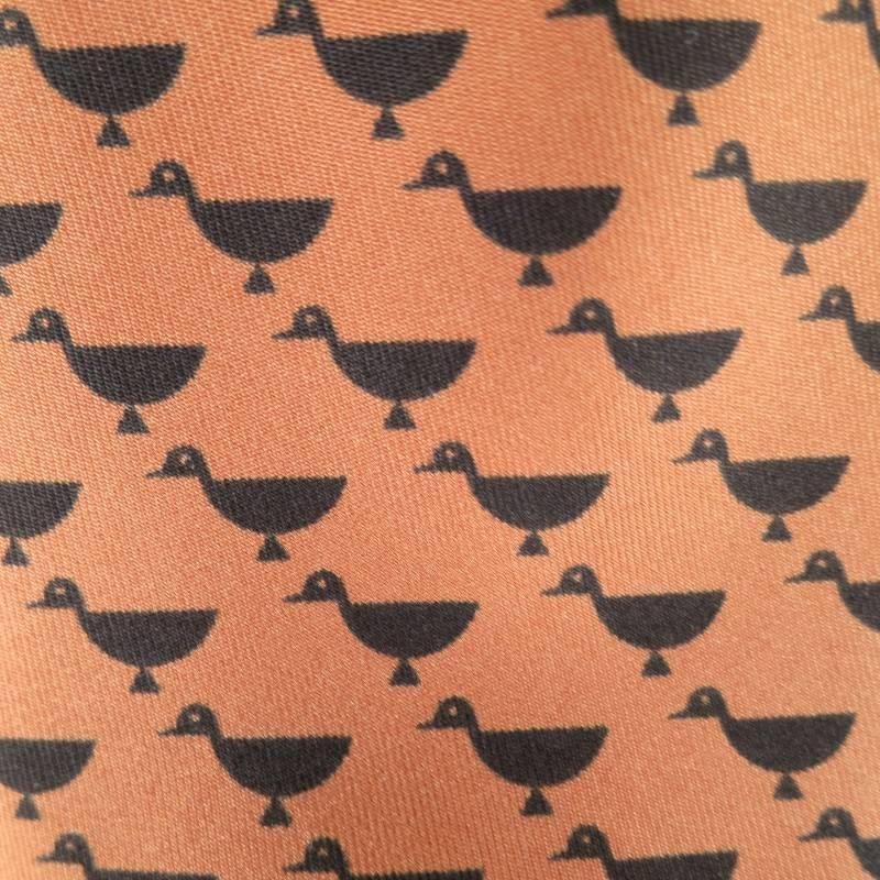 hermes duck tie
