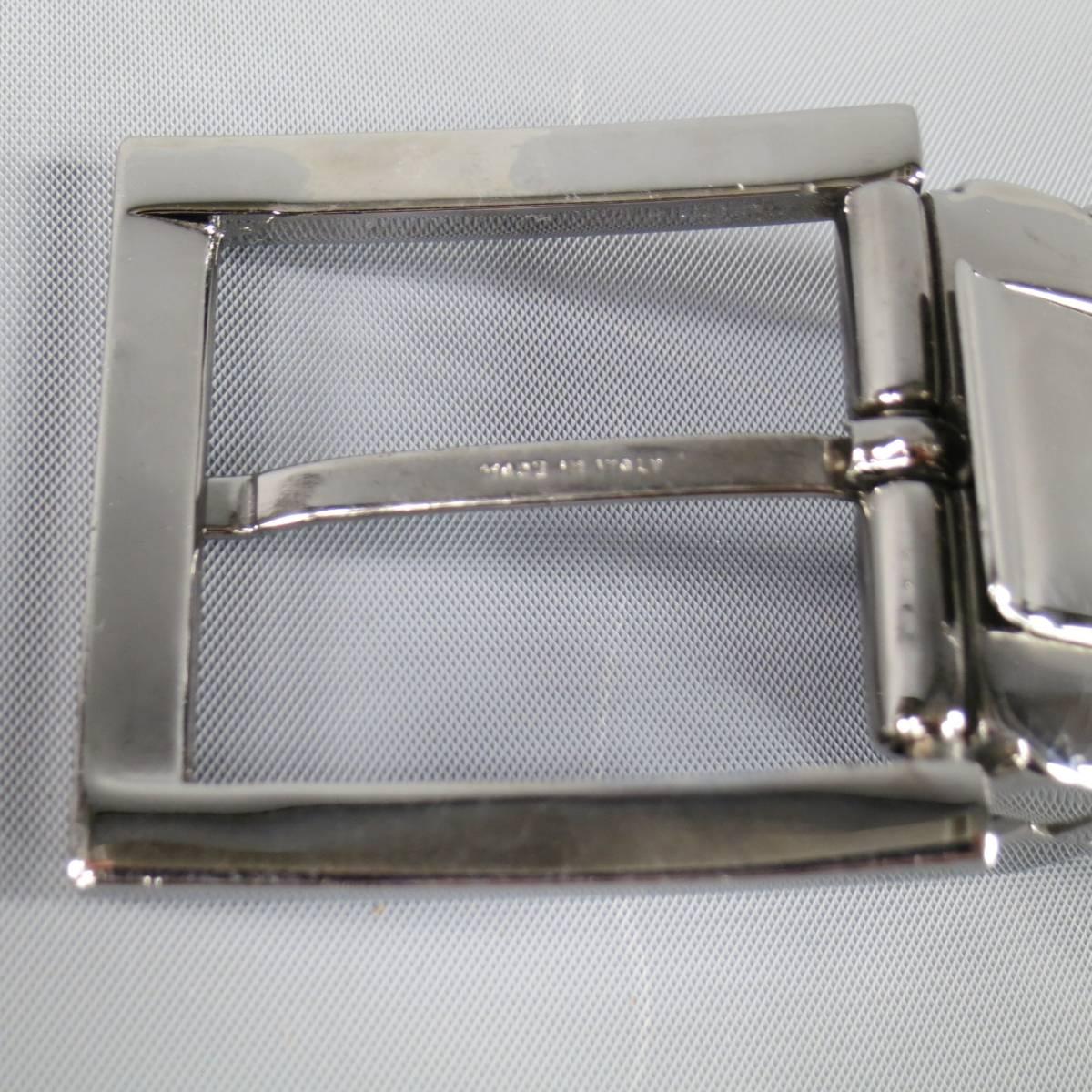 Men's DOLCE & GABBANA Belt -  Size 40 Gold Iridescent Leather Belt