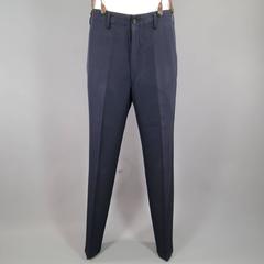 Vintage YOHJI YAMAMOTO Regular Navy Cotton Double Breasted 32 34 Suit
