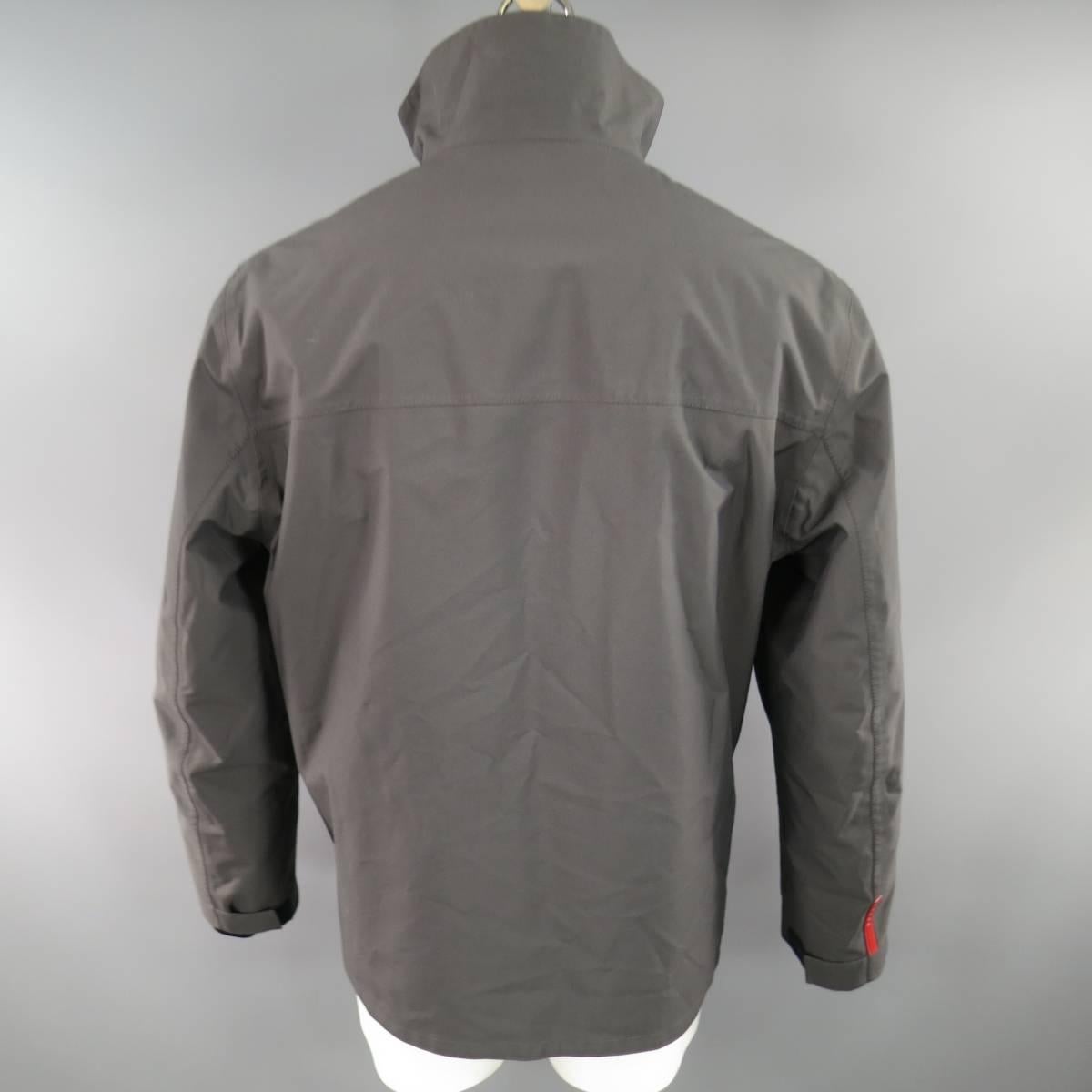 high collar jacket men