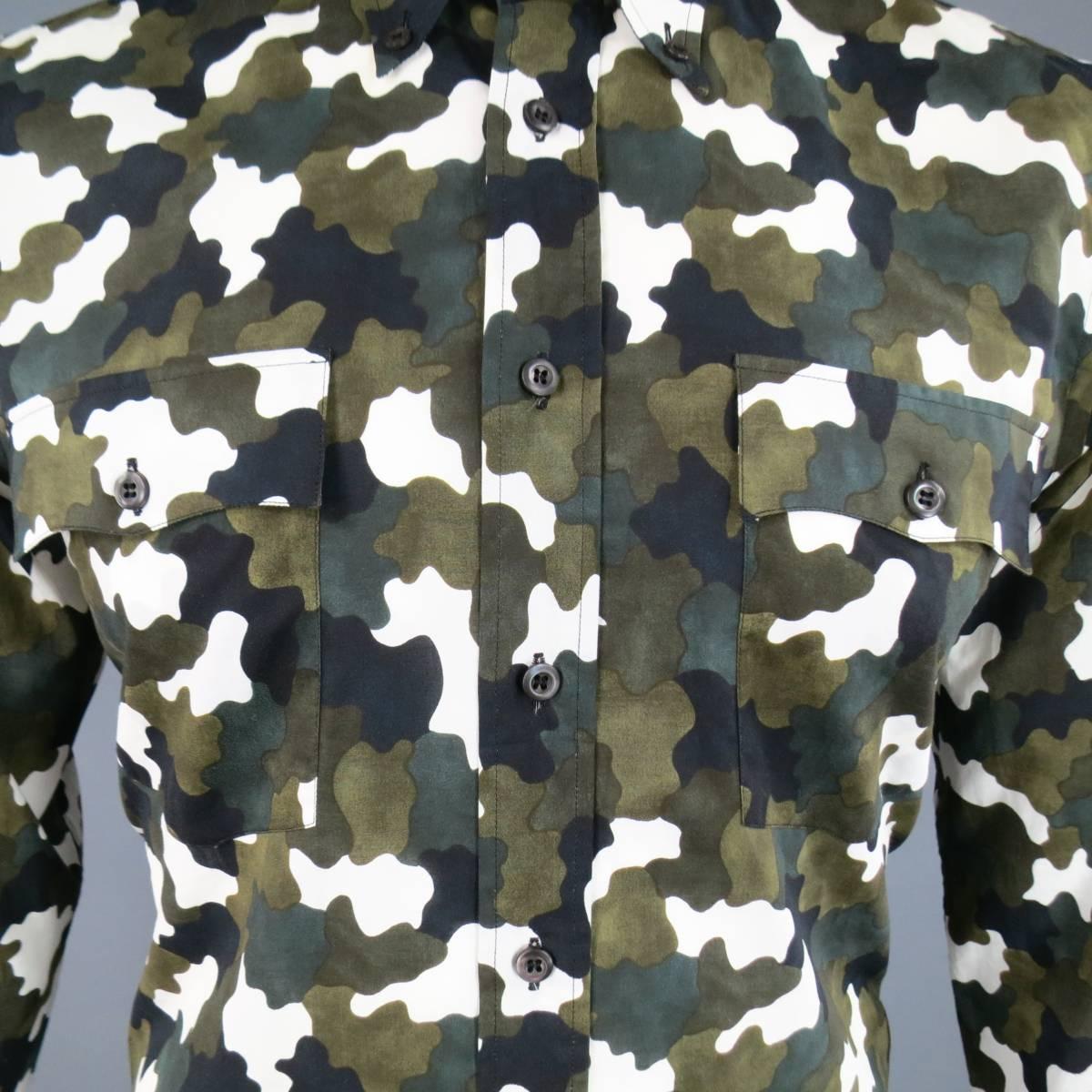 camouflage dress shirt