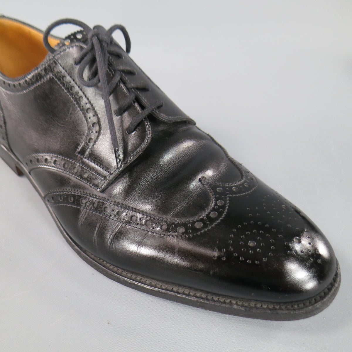 John Lobb Darby Men's Black Leather 