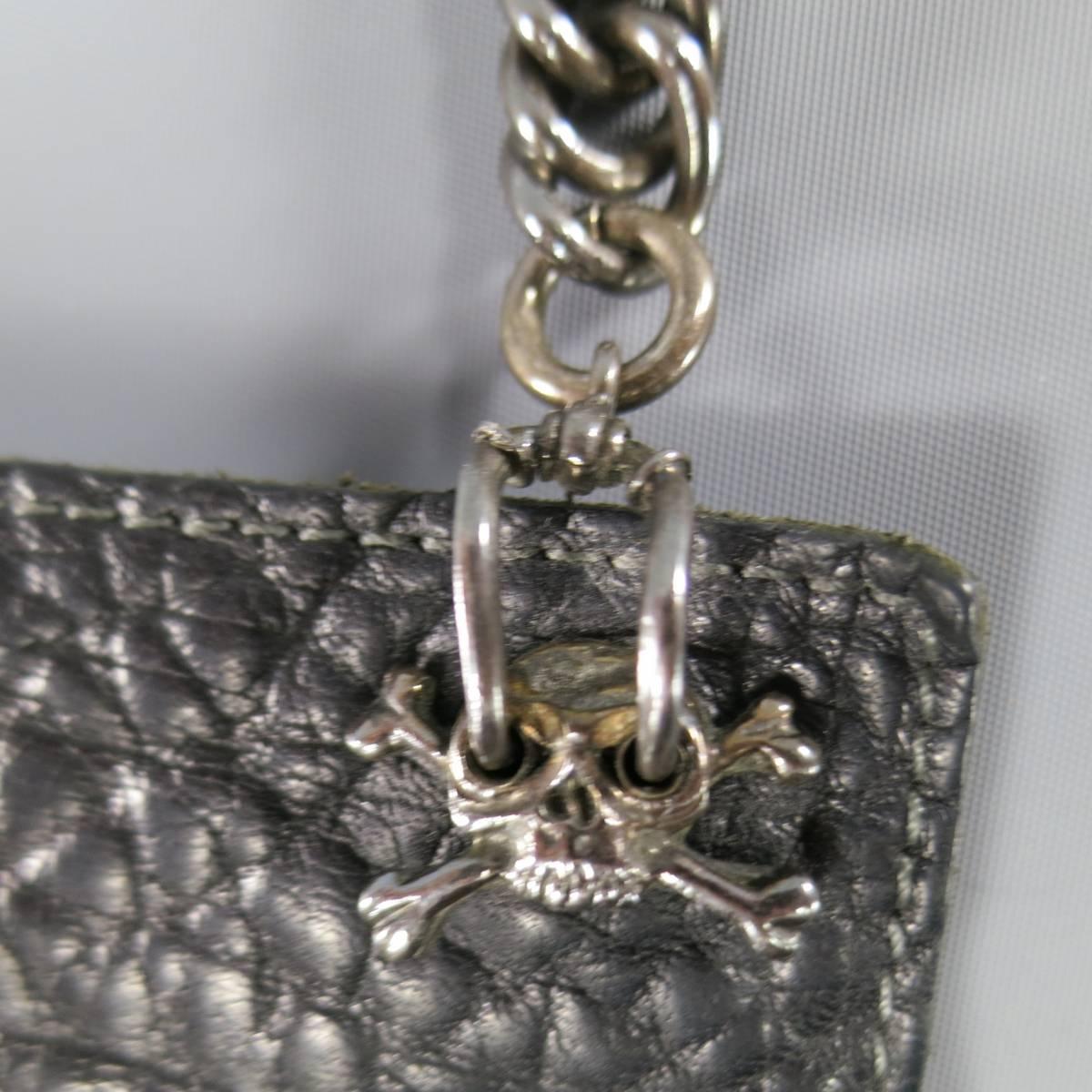 sterling silver wallet chain