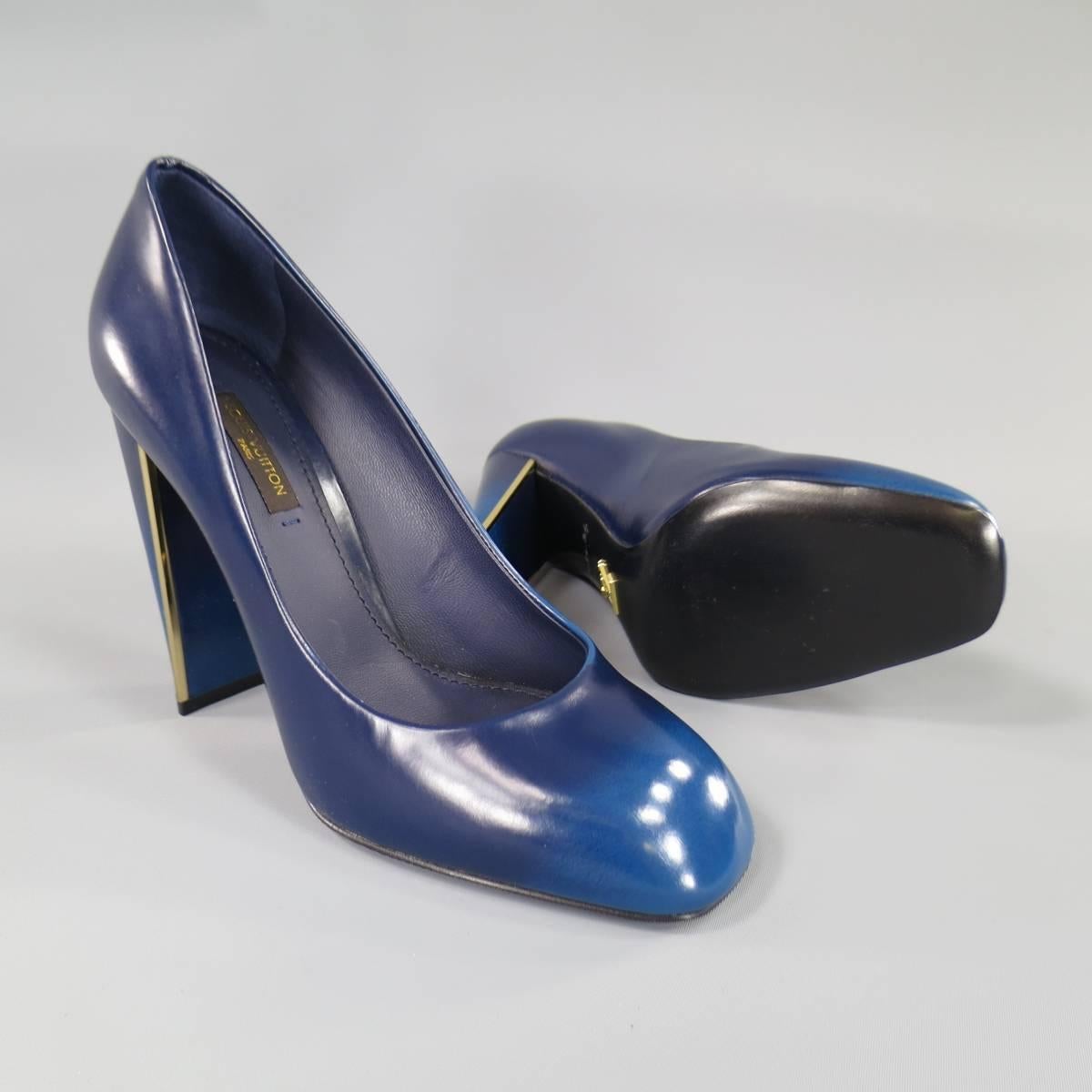 blue ombre heels