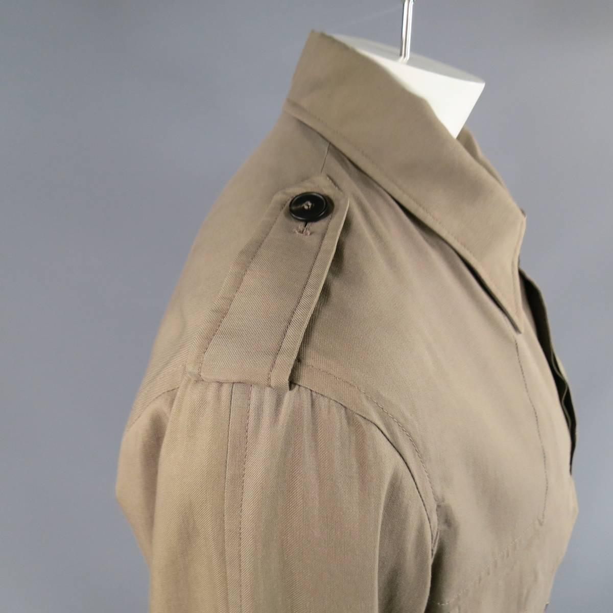 yves saint laurent safari jacket