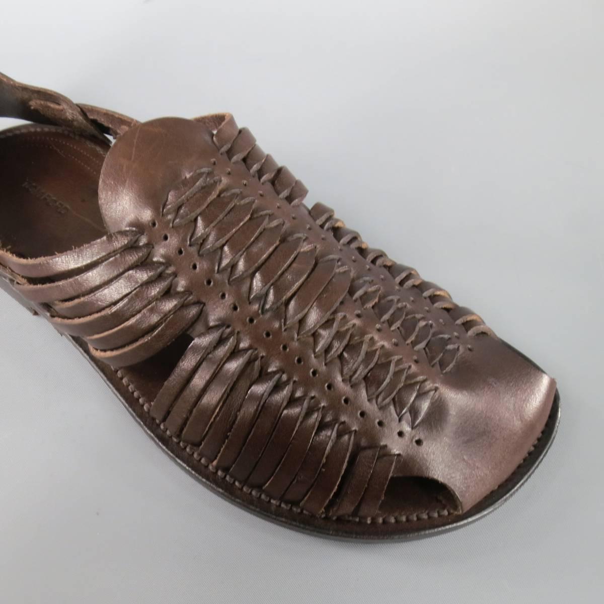 mens closed-toe huarache sandals