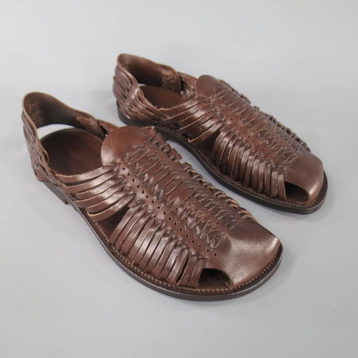 closed toe huaraches mens