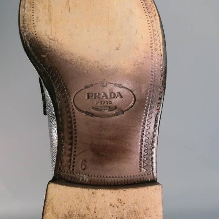 prada loafers size 8
