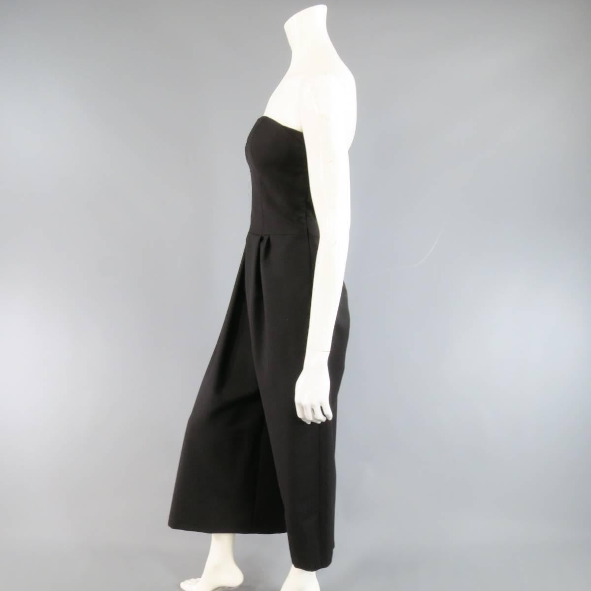 pleated trouser jumpsuit