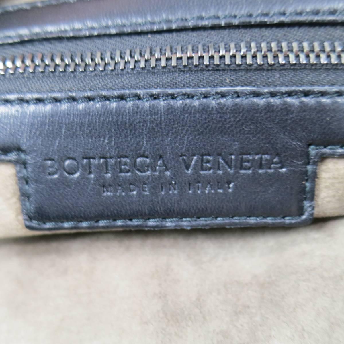 New BOTTEGA VENETA Black Intrecciato Woven Leather Large Hobo Bag 4