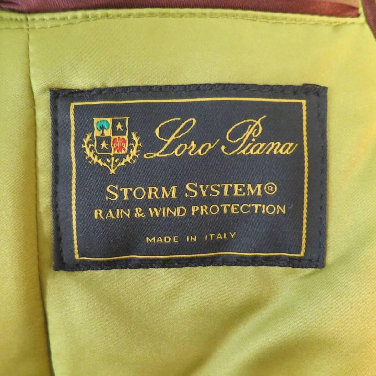 LORO PIANA Size 12 Tan Cashmere Storm System Hooded Ski Jacket 4