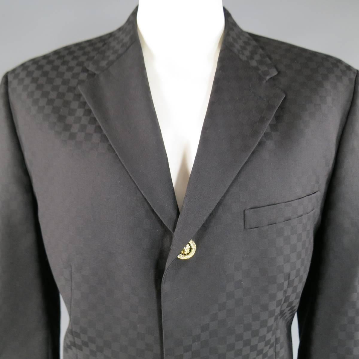 versace suit buttons