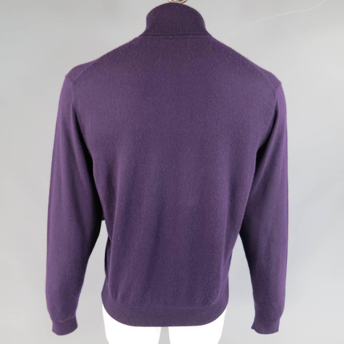 purple turtleneck mens