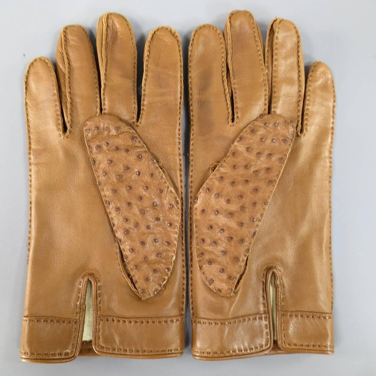 ostrich gloves