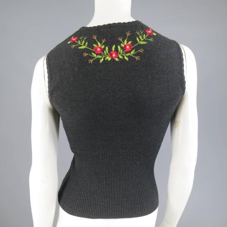 Moni Crop Cardigan in Heather Charcoal
