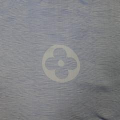 LOUIS VUITTON Blue Epi Monogram Flower Print Silk Scarf