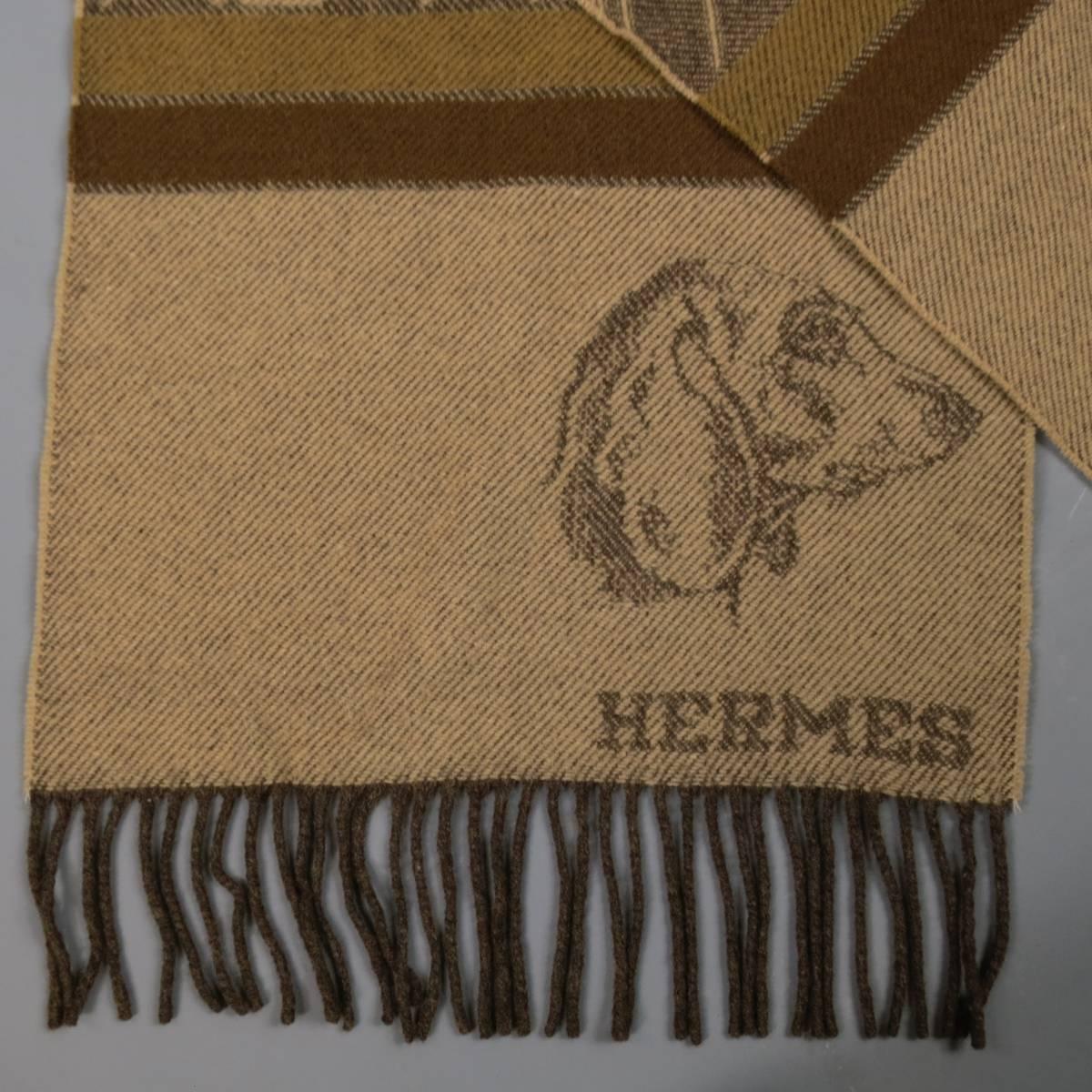 hermes scarf wool