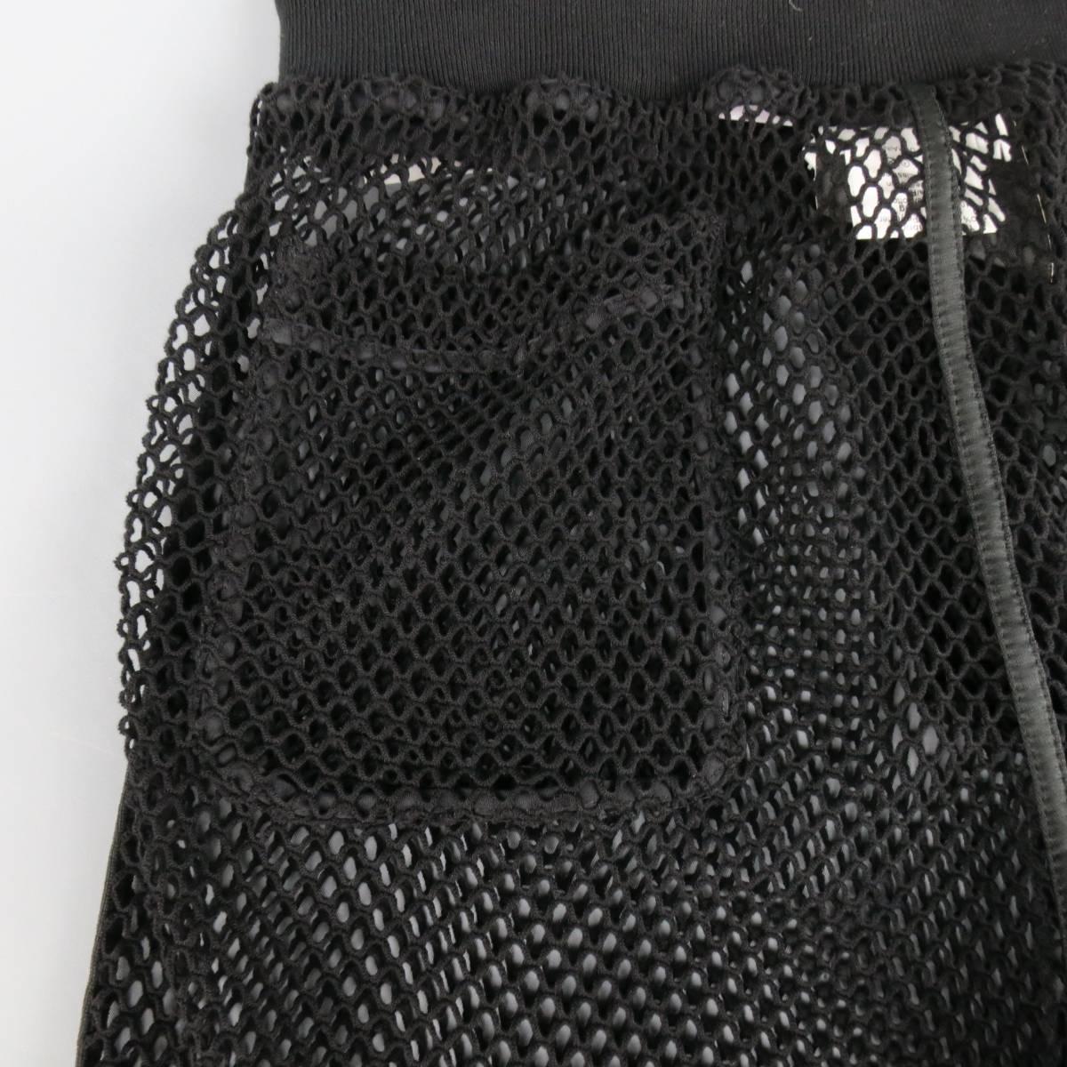 men fishnet shorts