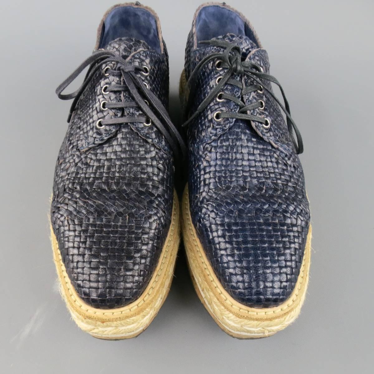 woven leather dress shoes