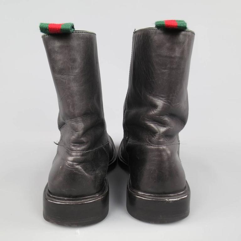 gucci biker boots
