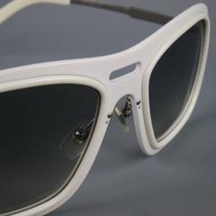 LOUIS VUITTON White Acetate & Metal Z0368U Aviator Sunglasses