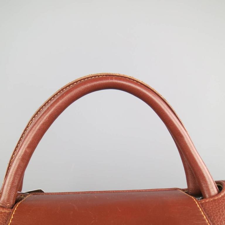 LONGCHAMP Tan Leather Large CarryOn Bag at 1stDibs longchamp tan