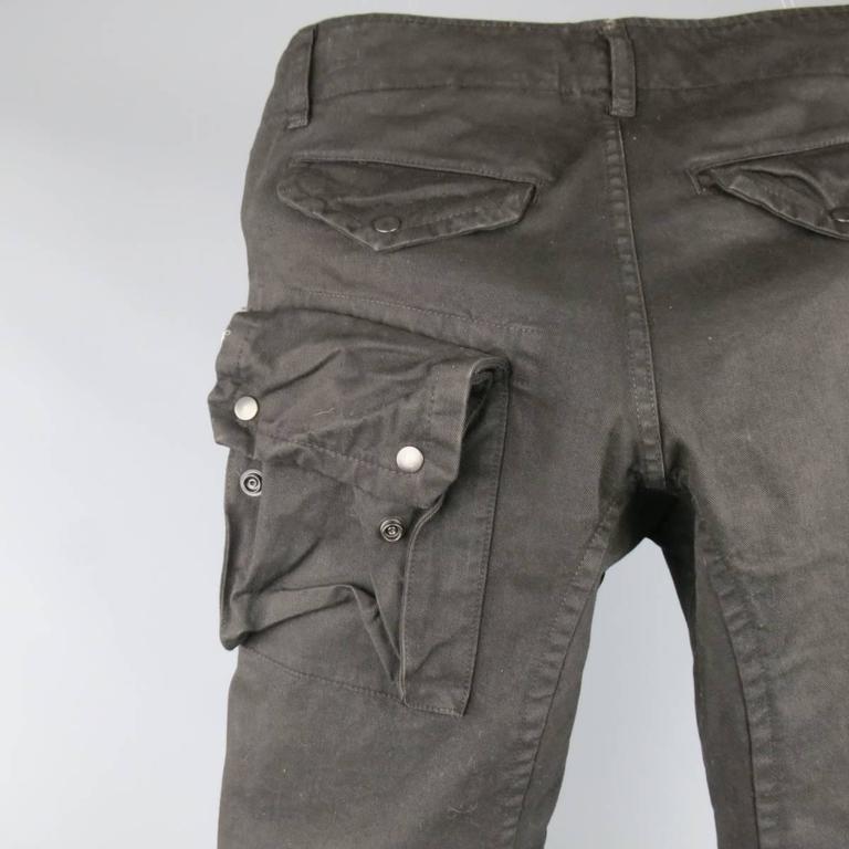 waxed cargo pants