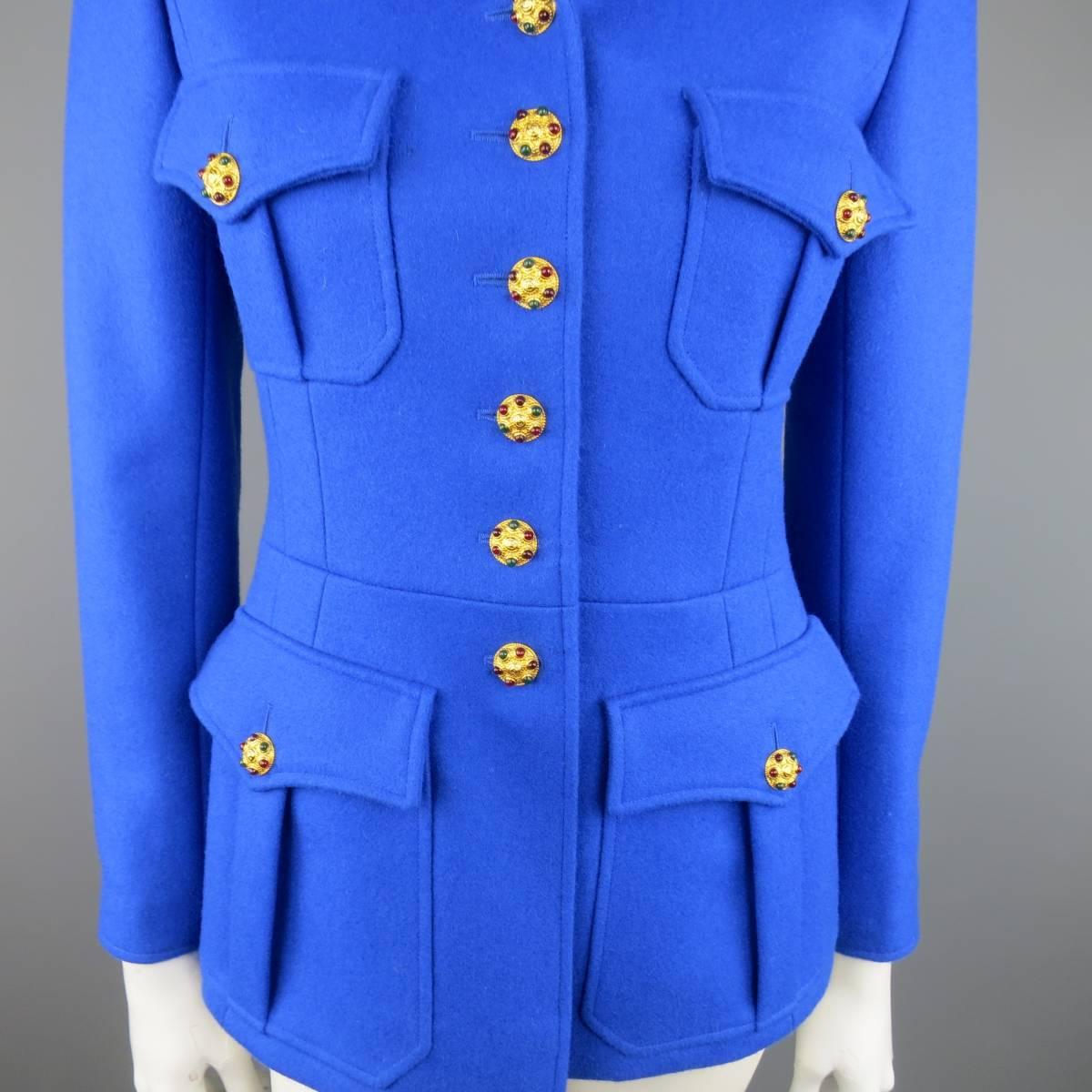 chanel military jacket