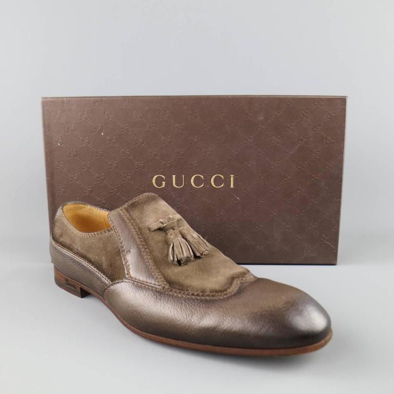 gucci tassel loafers mens