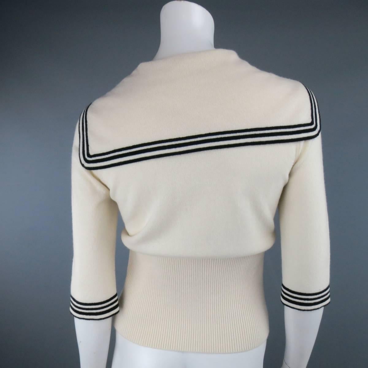 sailor collar jumper