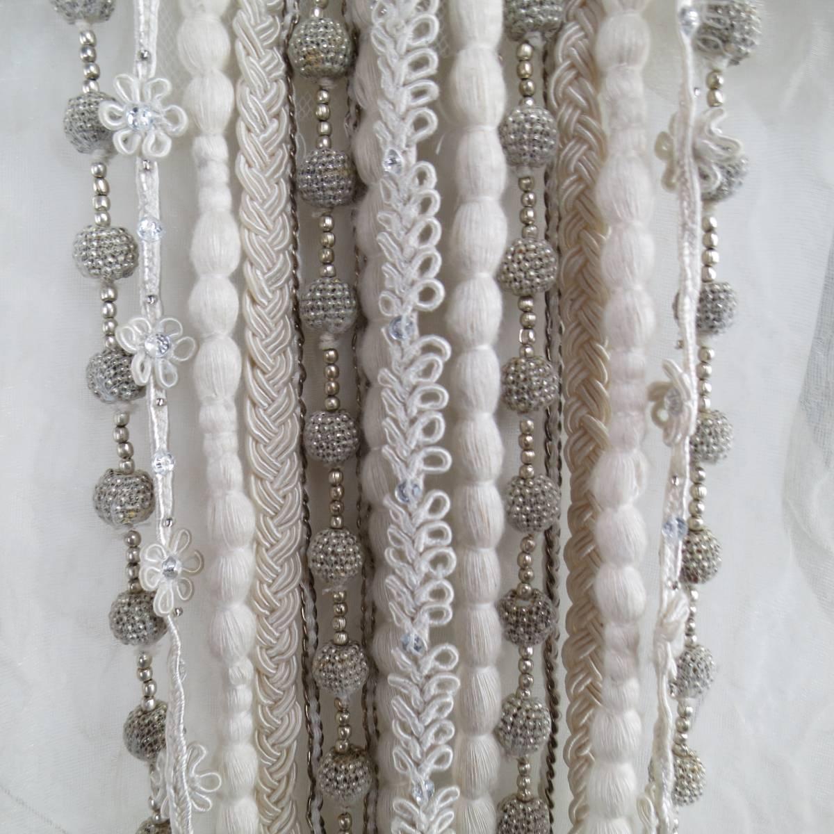 OSCAR DE LA RENTA Beige Textured Silk Fringe Embellished Trim Kaftan Gown 2