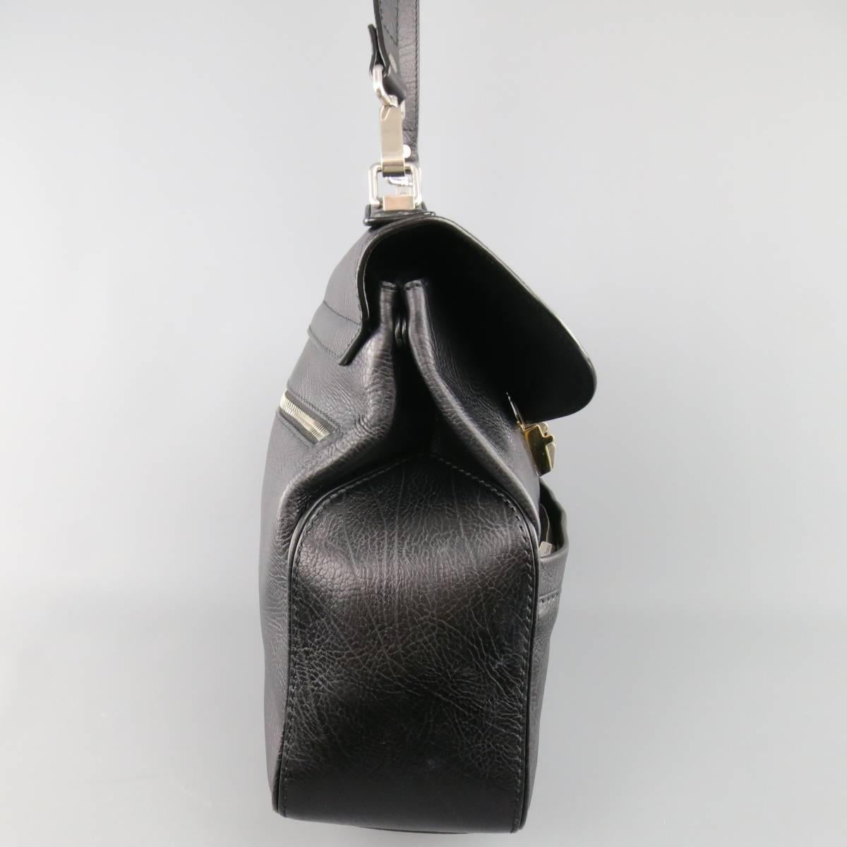 Women's PROENZA SCHOULER Black Leather KENT Handbag