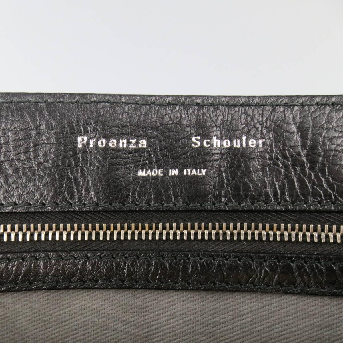 PROENZA SCHOULER Black Leather KENT Handbag 5