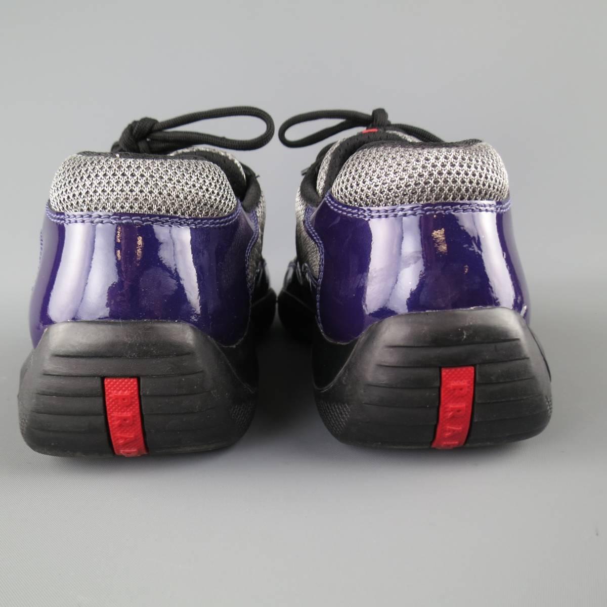 prada shoes purple