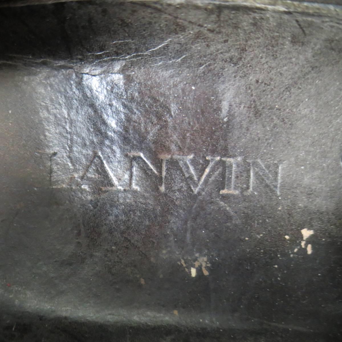 lanvin sneakers navy