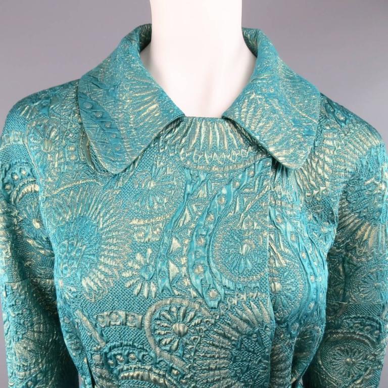 Martini Silk Jacket Teal main image 1