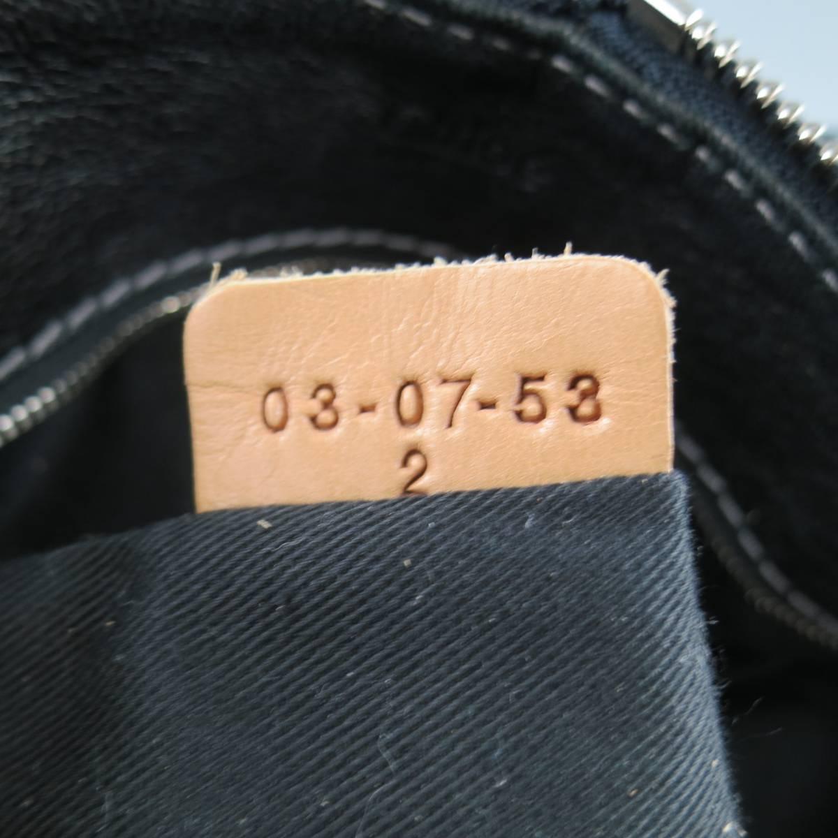 CHLOE Shoulder Bag - Charcoal Leather Paddington Capsule PadLock Chain  1