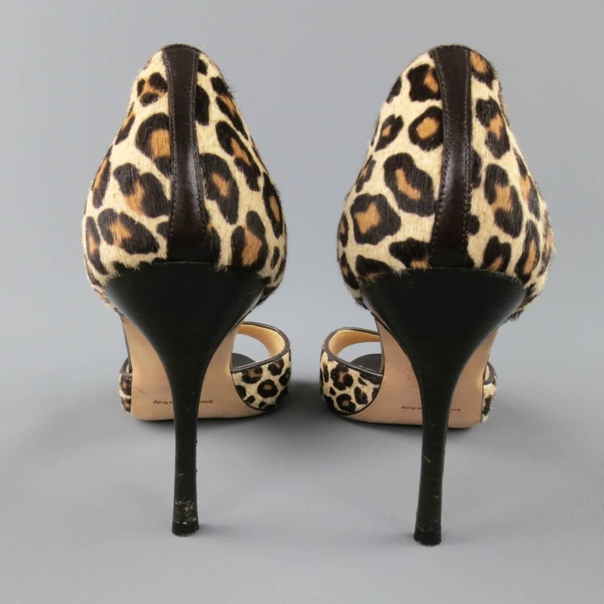 manolo blahnik leopard pump