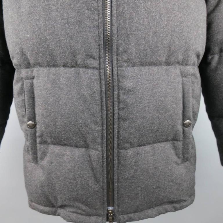 Prada Grey Puffer Jacket Dubai, SAVE 41 