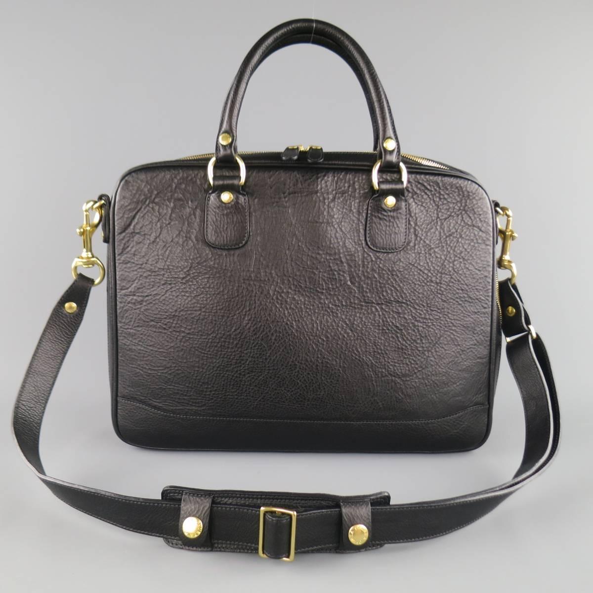 ghurka leather briefcase