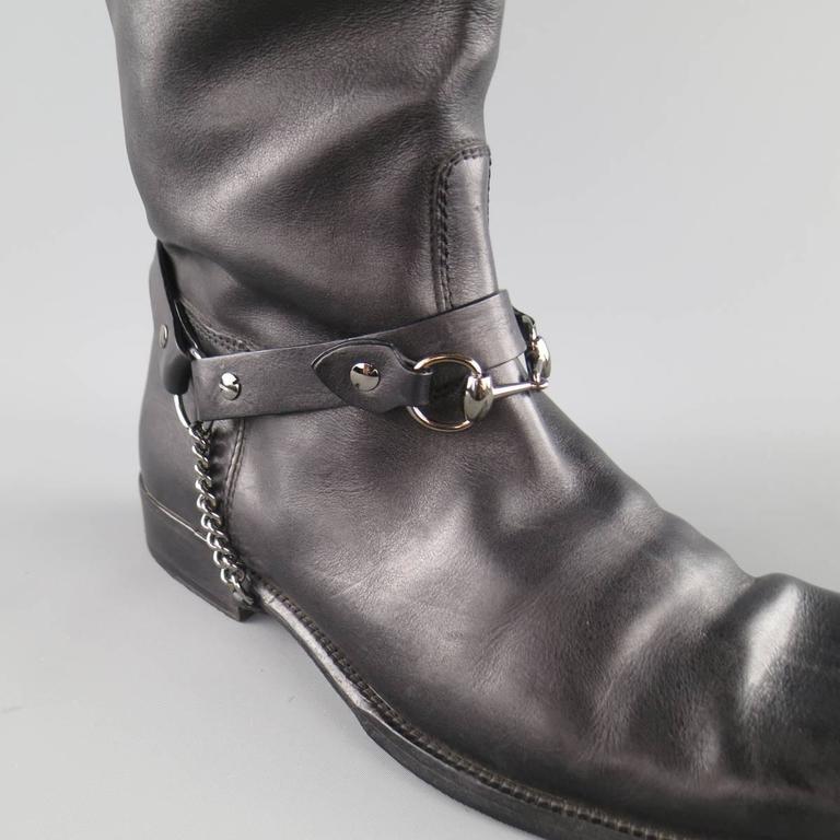 gucci motorcycle boots