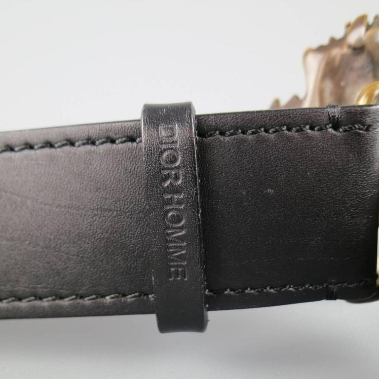 小物 Dior homme D-buckle belt [Hedi] Dior homme D-buckle belt [Hedi] DIOR HOMME by Hedi Slimane Size 36